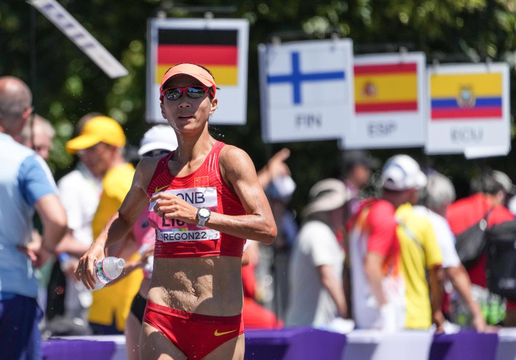 劉虹刷新女子35公里競走亞洲紀錄